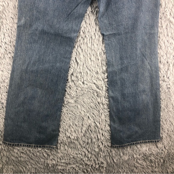 BKE Buckle Jeans Mens Size 36 Jaxon Blue Straight Leg Long Buttonfly - Picture 4 of 13